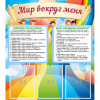 Стенд "Мир вокруг меня" - «globural.ru» - Ступино