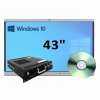 Интерактивная панель 43" (встроенный ПК, Win10) - «globural.ru» - Ступино