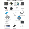 Robo kit DIYGO Мобильный робот с колесами всенаправленного движения - «globural.ru» - Ступино