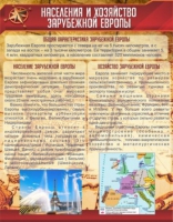 Стенд "Населения и хозяйство Зарубежной Европы" - «globural.ru» - Ступино