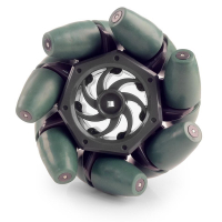 Технологичное колесо Mecanum 4" Mecanum Wheel 4" для конструктора VEX (4 штуки в упаковке) - «globural.ru» - Ступино