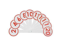Касса-веер цифр от 0 до 20 - «globural.ru» - Ступино