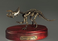 Модель скелета динозавра Triceratops - «globural.ru» - Ступино