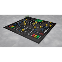 Соревновательное поле с элементами MakeX Stater Arenas Kit - «globural.ru» - Ступино