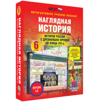 Наглядная история. История России с древнейших времен до конца XVI века. 6 класс - «globural.ru» - Ступино