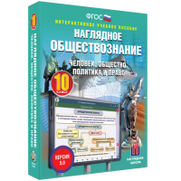 Наглядное обществознание. Человек. Общество. Политика и право. 10 класс - «globural.ru» - Ступино
