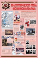 Плакат "Великая Отечественная война: Крах гитлеровского плана «молниеносной войны»" - «globural.ru» - Ступино