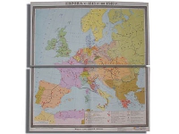 Учебная карта "Европа с 1815 - 1849 г.г." 1180*1070 мм (матовое, 2-стороннее лам.) - «globural.ru» - Ступино
