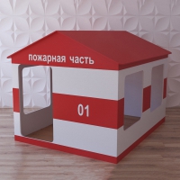 Детский игровой домик «Пожарная служба» - «globural.ru» - Ступино