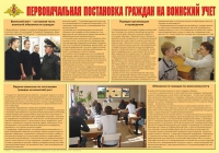 Плакат "Первоначальная постановка граждан на воинский учет" - «globural.ru» - Ступино