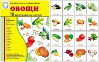 Демонстрационные карточки "Овощи" - «globural.ru» - Ступино