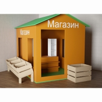 Игровой домик «Рынок» - «globural.ru» - Ступино