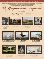 Набор репродукций "Изобразительное искусство" 4 класс (10 репродукций) - «globural.ru» - Ступино