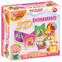Комплект развивающих игр 3-5 лет. 3D домино (3-5 лет) - «globural.ru» - Ступино