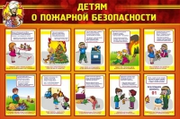 Стенд "Детям о пожарной безопасности" - «globural.ru» - Ступино