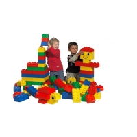 Набор мягких кубиков "LEGO SOFT" - «globural.ru» - Ступино