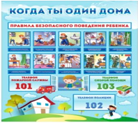 Стенд "Когда ты один дома" - «globural.ru» - Ступино