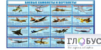 Стенд "Боевые самолеты и вертолеты" - «globural.ru» - Ступино