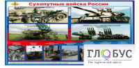 Стенд "Сухопутные войска России" - «globural.ru» - Ступино