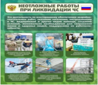 Стенд "Неотложные работы при ликвидации ЧС" - «globural.ru» - Ступино