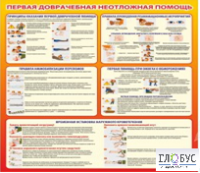 Стенд "Первая доврачебная неотложная помощь" - «globural.ru» - Ступино