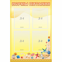 Стенд "Нормы питания" - «globural.ru» - Ступино