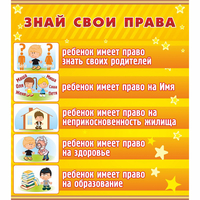 Стенд "Знай свои права" - «globural.ru» - Ступино