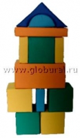 Мягкий модуль-конструктор "Городок" 2 (ВИК) - «globural.ru» - Ступино