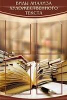 Стенд "Виды анализа художественного текста" - «globural.ru» - Ступино