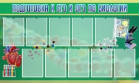 Стенд "Подготовка к ЕГЭ и ОГЭ по биологии" (вариант 2) - «globural.ru» - Ступино