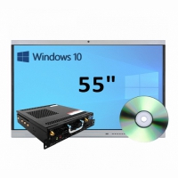 Интерактивная панель 55" (встроенный ПК, Win10) - «globural.ru» - Ступино