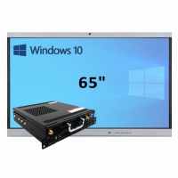 Интерактивная панель 65" (встроенный ПК Win10, Intel i5) - «globural.ru» - Ступино