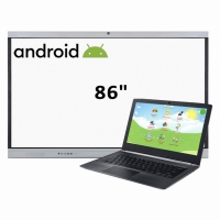 Интерактивная панель 86", ноутбук - «globural.ru» - Ступино