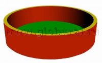 Сухой бассейн круглый - «globural.ru» - Ступино