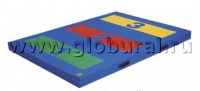 Спортивный мат с цифровыми линиями (ВИК) - «globural.ru» - Ступино