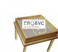 Стол на ножках для рисования песком светозвуковой - «globural.ru» - Ступино