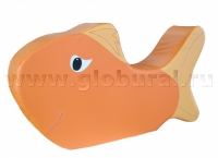 Напольная игрушка "Рыбка" с аппликацией (ВИК) - «globural.ru» - Ступино