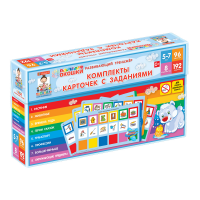 Развивающий тренажёр "Разноцветные окошки" 5-7 лет. Дополнительный набор карточек к базовому комплекту - «globural.ru» - Ступино