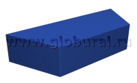 Трапециадальный пуфик 120*44*25см (ВИК) - «globural.ru» - Ступино