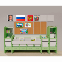 Уголок патриотического воспитания для дошкольников "Россия" Максимальный - «globural.ru» - Ступино
