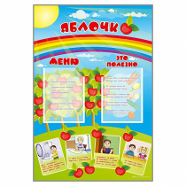 Стенд-меню "Яблочко" - «globural.ru» - Ступино