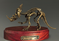 Модель скелета динозавра Styracosaurus - «globural.ru» - Ступино