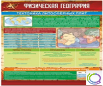 Стенд "Физическая география. Тектоника литосферных плит" - «globural.ru» - Ступино