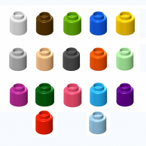  Элемент конструктора одиночный одноцветный Color Blocks 100 штук - «globural.ru» - Ступино