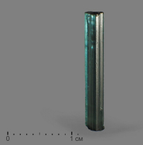 Турмалин (индиголит), кристалл - «globural.ru» - Ступино