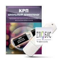 Конструктор рабочей программы "Школьный дефектолог" на USB-носителе - «globural.ru» - Ступино