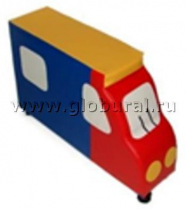 Напольная мягкая игрушка "Грузовик" каталка - «globural.ru» - Ступино