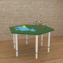 Игровой стол для развития мелкой моторики Маленькие горки - «globural.ru» - Ступино