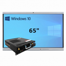Интерактивная панель 65" (встроенный ПК Win10, Intel i5) - «globural.ru» - Ступино