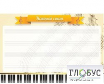 Стенд "Нотный стан" - «globural.ru» - Ступино